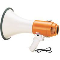 Microfono, megafono e amplificatore
